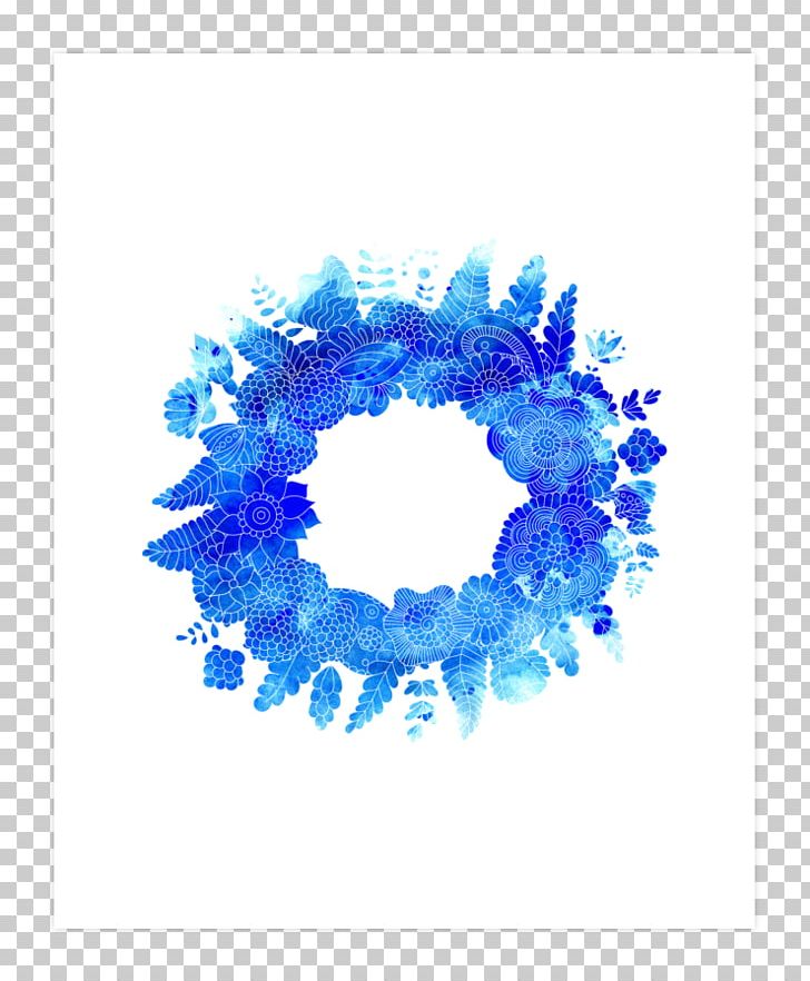 Blue Painting Shower Curtain Douchegordijn PNG, Clipart, Art, Art Print, Blue, Circle, Color Free PNG Download