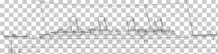 Sail RMS Titanic Plan Ship Brigantine PNG, Clipart, Architecture, Black And White, Boat, Brigantine, Galley Free PNG Download