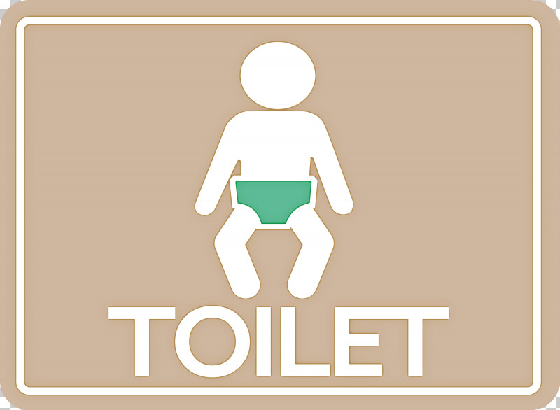 Toilet Sign PNG, Clipart, Cartoon, Green, Hm, Logo, M Free PNG Download