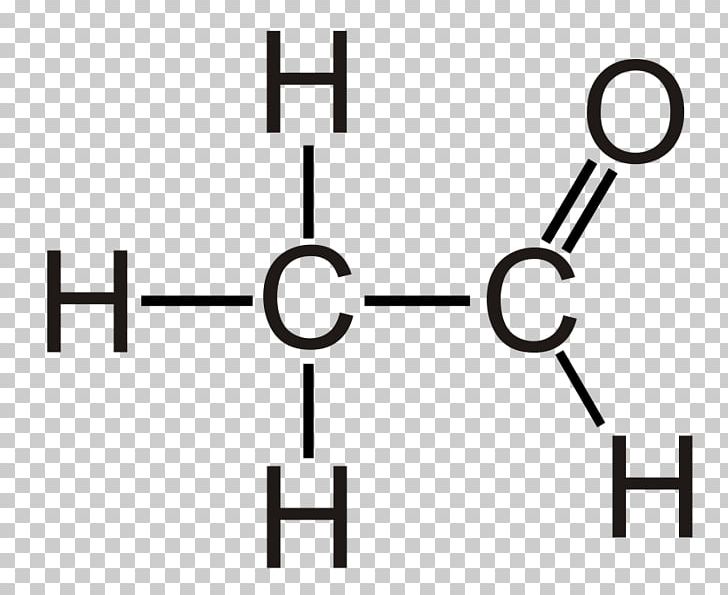Acetaldehyde Structural Formula Lewis Structure Fórmula Estructural PNG, Clipart, 2 D, Acetaldehyde, Angle, Area, Black And White Free PNG Download
