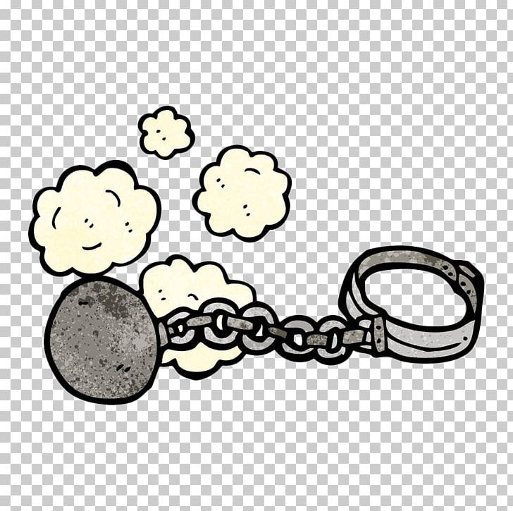 Ball And Chain Cartoon PNG, Clipart, Ball, Black And White, Chain, Design, Flaky Free PNG Download