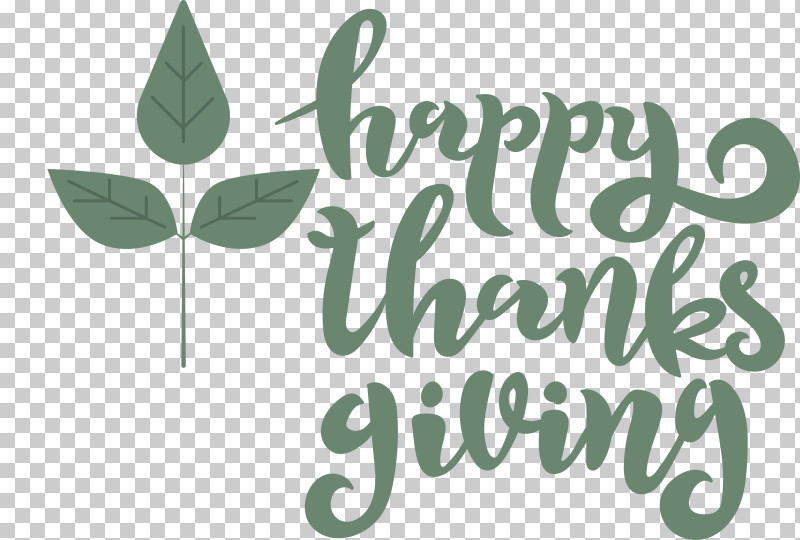 Happy Thanksgiving PNG, Clipart, Biology, Green, Happy Thanksgiving, Leaf, Logo Free PNG Download