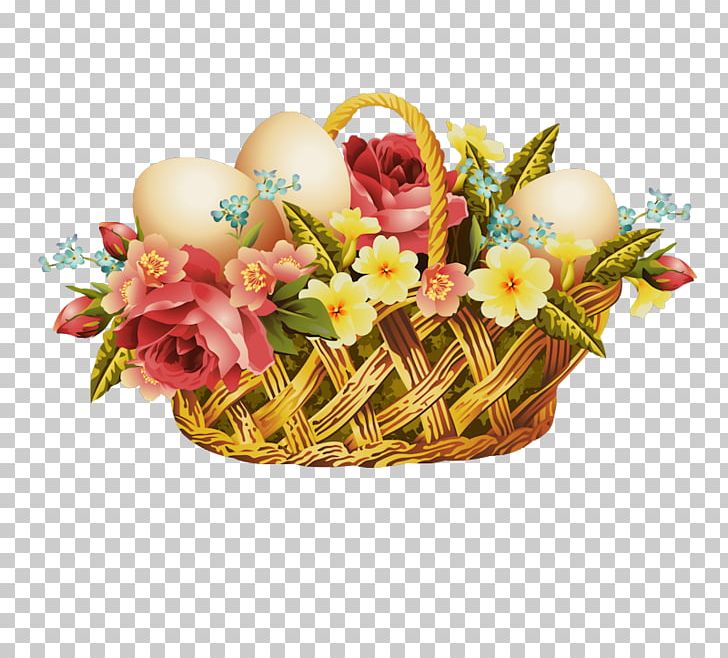 Easter Basket PNG, Clipart, Artificial Flower, Basket, Cut Flowers, Easter, Easter Basket Free PNG Download