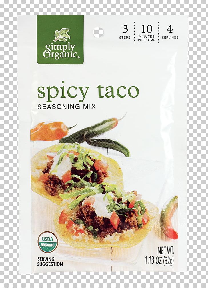 Vegetarian Cuisine Taco Fajita Organic Food Spice Mix PNG, Clipart, Appetizer, Cayenne Pepper, Cooking, Cuisine, Dipping Sauce Free PNG Download