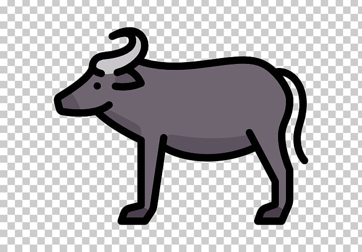 Cattle Computer Icons PNG, Clipart, Animal, Animal Figure, Bison, Black And White, Carnivoran Free PNG Download