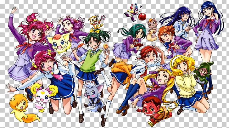 Pretty Cure All Stars Reika Aoki Miyuki Hoshizora Toei Animation PNG, Clipart, Art, Artwork, Cartoon, Computer Wallpaper, Dokidoki Precure Free PNG Download