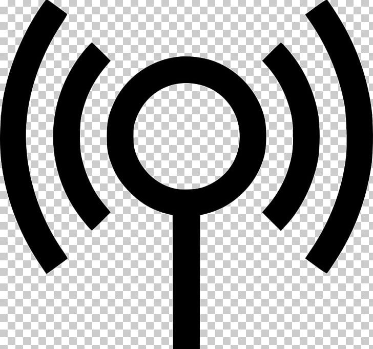 Wi-Fi Computer Icons Wireless Aerials PNG, Clipart, Aerials, Black And White, Brand, Circle, Computer Icons Free PNG Download