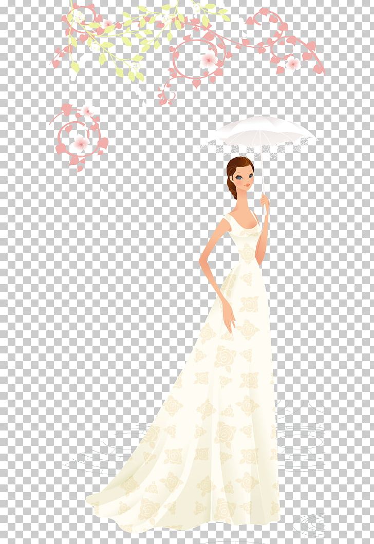 Contemporary Western Wedding Dress Bride PNG, Clipart, Beautiful Vector, Bride, Cartoon Eyes, Fashion Design, Formal Wear Free PNG Download