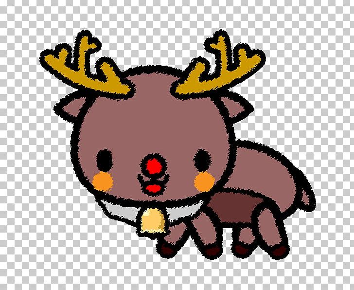 Reindeer Santa Claus Christmas PNG, Clipart, Art, Artwork, Carnivoran, Cartoon, Christmas Free PNG Download