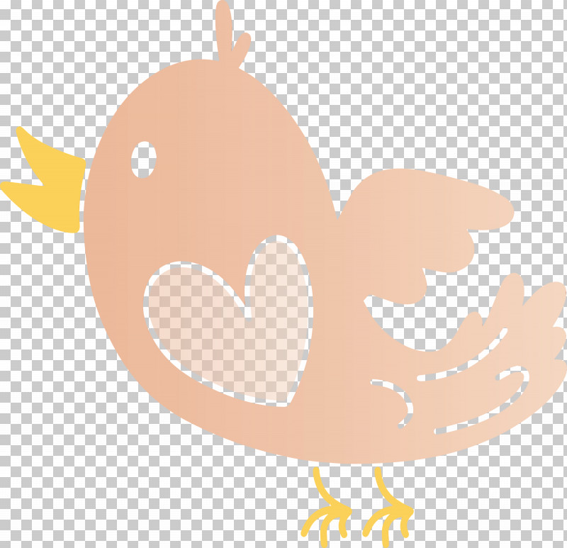 Cartoon Heart PNG, Clipart, Cartoon, Cartoon Bird, Cute Bird, Heart, Paint Free PNG Download