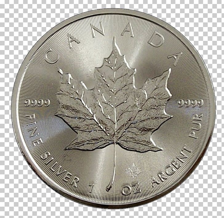 Coin Silver Ounce Metal Canada PNG, Clipart, Canada, Carat, Coin, Currency, Fresh Leaves Free PNG Download