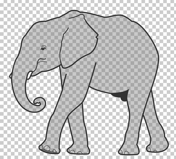Indian Elephant African Elephant PNG, Clipart, Animal Figure, Art, Asian Elephant, Black And White, Computer Icons Free PNG Download