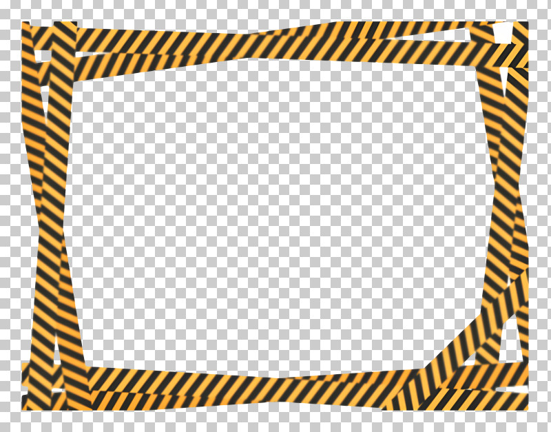 Frame - Caution Tape Frame PNG