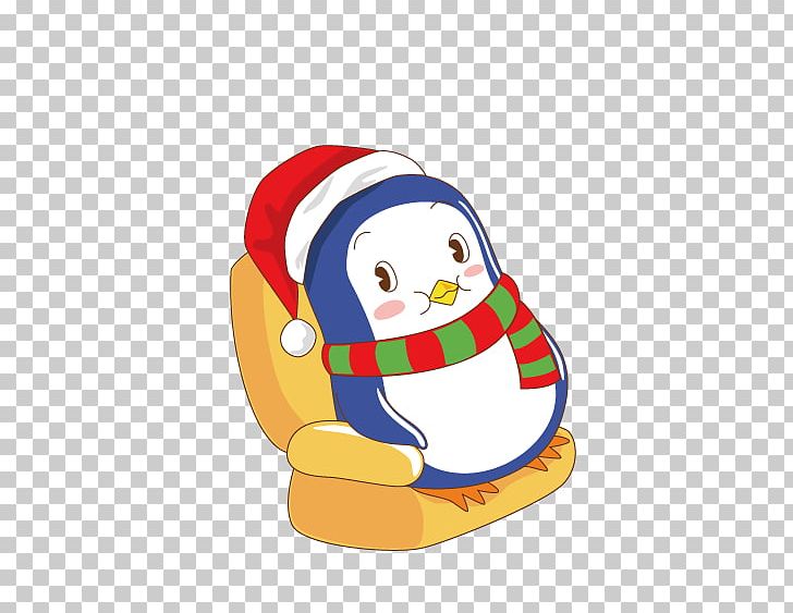 Penguin Cartoon Christmas PNG, Clipart, Animals, Bird, Cartoon, Chr, Christmas Border Free PNG Download