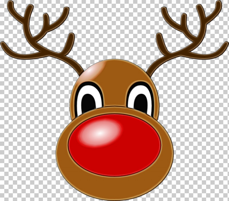 Reindeer PNG, Clipart, Antler, Deer, Head, Nose, Paint Free PNG Download