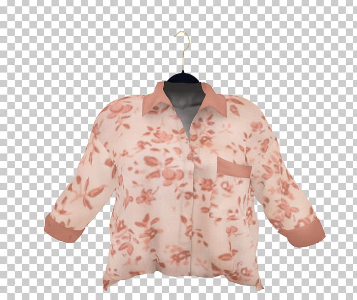 Sleeve Blouse Brown Pink M PNG, Clipart, Blouse, Brown, Miscellaneous, Others, Peach Free PNG Download