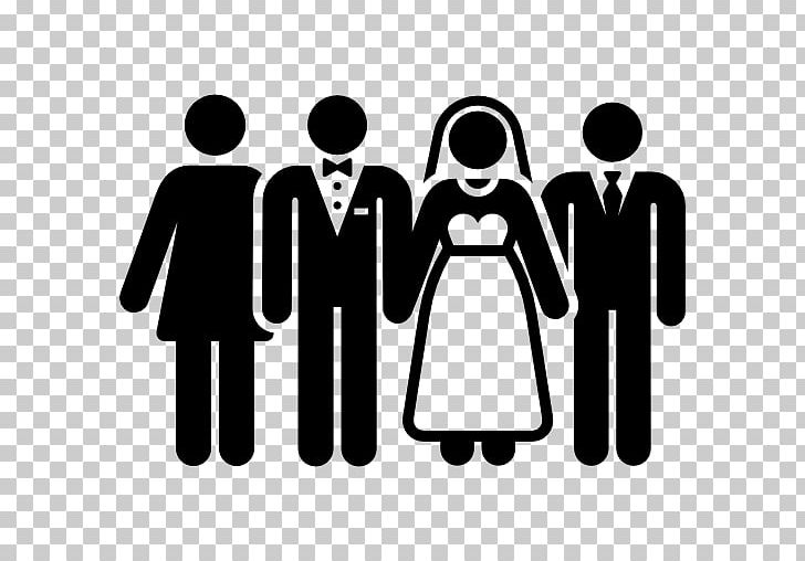 Wedding Computer Icons Marriage Newlywed PNG, Clipart, Black And White, Brand, Bride, Bridegroom, Communication Free PNG Download