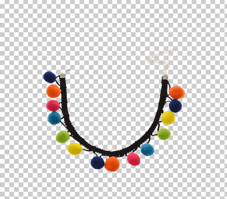 Necklace Bead Choker Jewellery Pom-pom PNG, Clipart, Bead, Bitxi, Body Jewellery, Body Jewelry, Buckle Free PNG Download