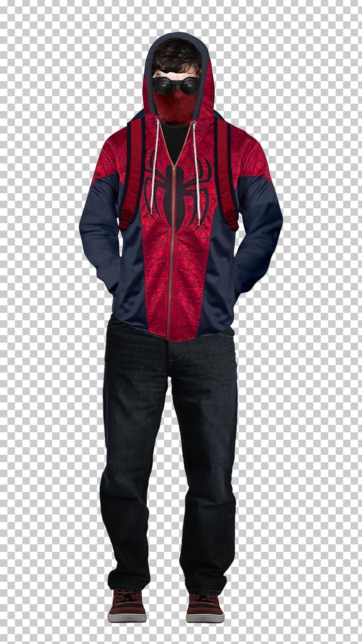 Hoodie Spider-Man's Powers And Equipment Marvel Cinematic Universe Suit PNG, Clipart, Art, Captain America Civil War, Costume, Costume Designer, Costume Man Free PNG Download