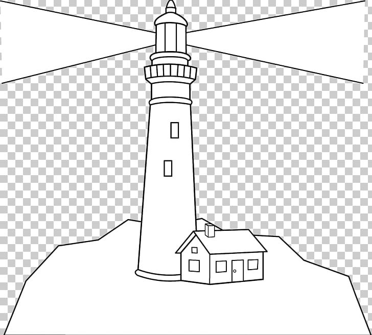 Coloring Book Lighthouse Of Alexandria Drawing PNG, Clipart, Adult, Angle, Area, Black And White, Bodie Island Lighthouse Free PNG Download