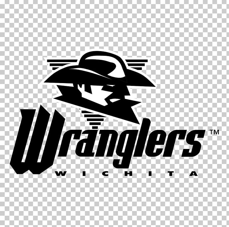 Wichita Wranglers Logo Font Brand PNG, Clipart, Black, Black And White, Black M, Brand, Graphic Design Free PNG Download
