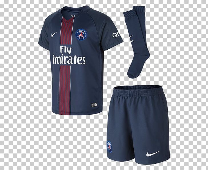 2017–18 Paris Saint-Germain F.C. Season Kit Football Jersey PNG, Clipart, Active Shirt, Active Shorts, Blue, Brand, Clothing Free PNG Download
