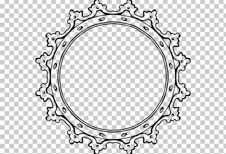 Frames Black And White PNG, Clipart, Area, Black And White, Body Jewelry, Circle, Circular Free PNG Download