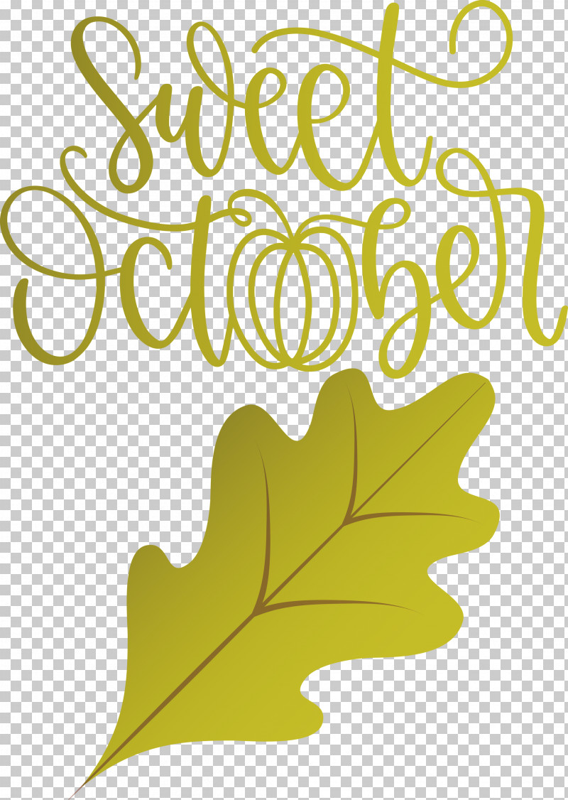 Sweet October October Fall PNG, Clipart, Autumn, Biology, Fall, Geometry, Leaf Free PNG Download