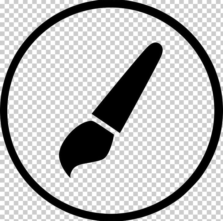 Drawing Brush Computer Icons PNG, Clipart, Art, Black, Black And White, Brush, Circle Free PNG Download