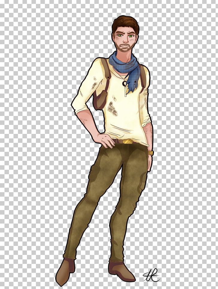 Uncharted 4: A Thief's End Nathan Drake Drawing PNG, Clipart, Abdomen, Arm, Art, Cartoon, Clothing Free PNG Download