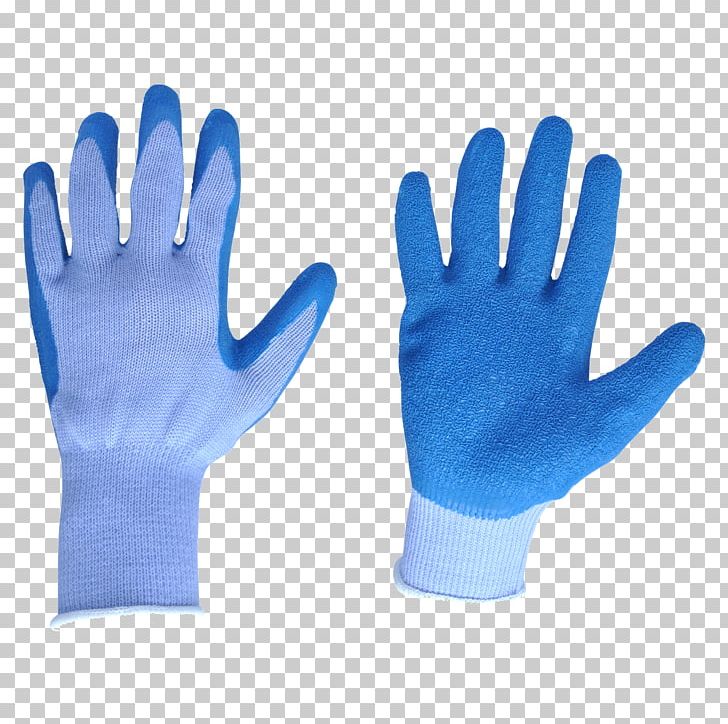 Medical Glove Nitrile Natural Rubber Latex PNG, Clipart, Bicycle Glove, Clothing, Cutresistant Gloves, Electric Blue, Glove Free PNG Download