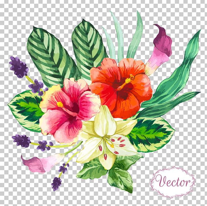 Watercolor Flowers And Foliage PNG, Clipart, Annual Plant, Arumlily, Beach Rose, Cir, Flower Free PNG Download