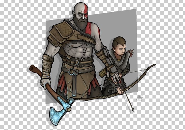 God Of War Atreus Kratos Drawing PNG, Clipart, Art, Atreus, Cartoon, Character, Cold Weapon Free PNG Download