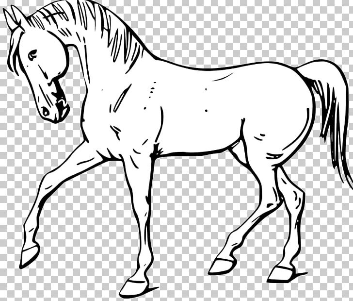 Mustang American Quarter Horse White Black PNG, Clipart, Animal Figure, Black, Black And White, Bridle, Collection Free PNG Download