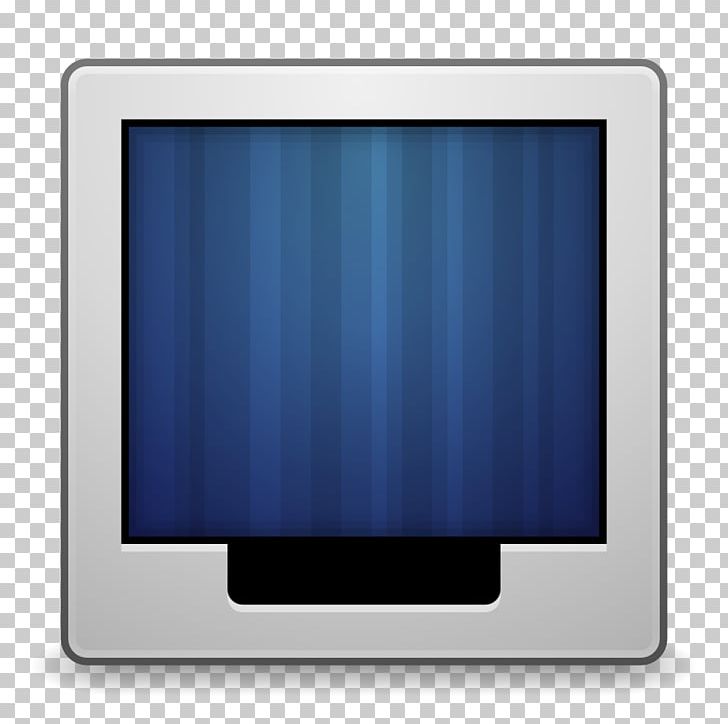 Blue Computer Monitor Flat Panel Display Media PNG, Clipart, Android, Application, Blue, Computer Icon, Computer Icons Free PNG Download