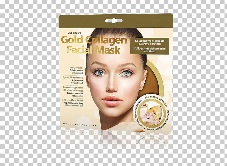 Collagen Facial Face Mask Gold PNG, Clipart, Amino Acid, Beauty, Cheek, Chin, Collagen Free PNG Download