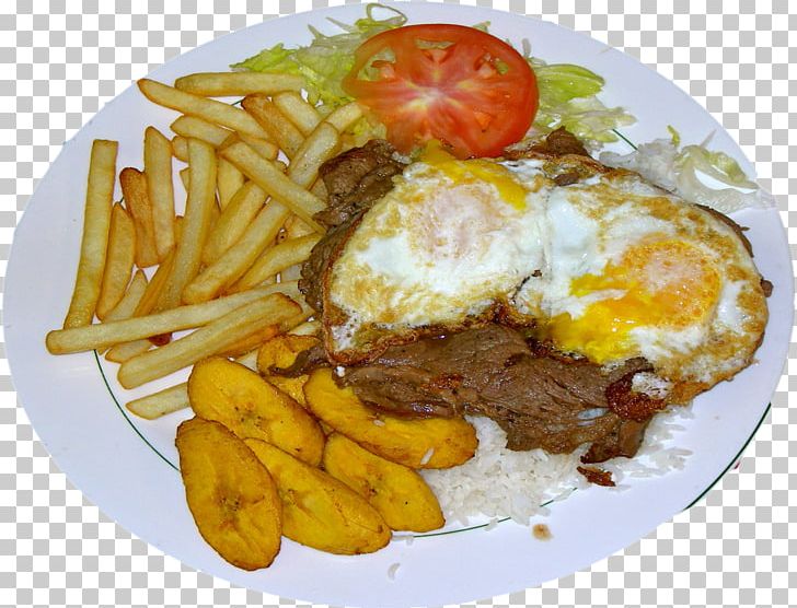 French Fries Chicken Fried Steak Full Breakfast Peruvian Cuisine Lomo A Lo Pobre PNG, Clipart, American Food, Arroz Chaufa, Beefsteak, Breakfast, Buffalo Burger Free PNG Download