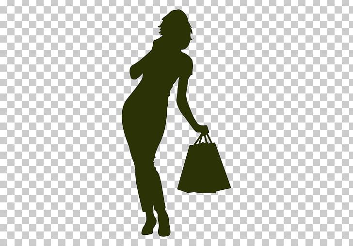 Silhouette Woman Bag Fashion PNG, Clipart, Animals, Arm, Bag, Fashion, Green Free PNG Download