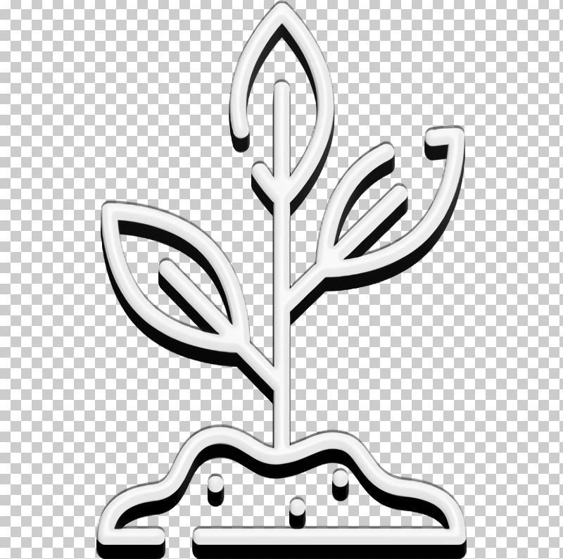 Plant Icon Mother Earth Day Icon PNG, Clipart, Black, Black And White, Flower, Geometry, Leaf Free PNG Download