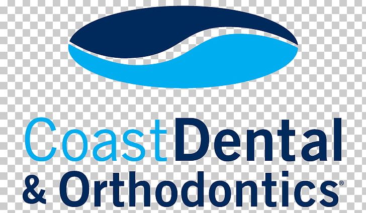Logo Orthodontics Dentistry Coast Dental Services PNG, Clipart, Area, Blue, Brand, Dentistry, Line Free PNG Download