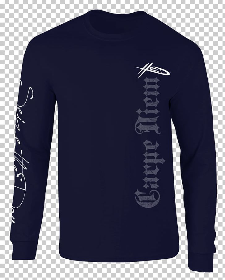 Long-sleeved T-shirt Sweater Crew Neck PNG, Clipart, Active Shirt, Brand, Clothing, Crew Neck, Electric Blue Free PNG Download