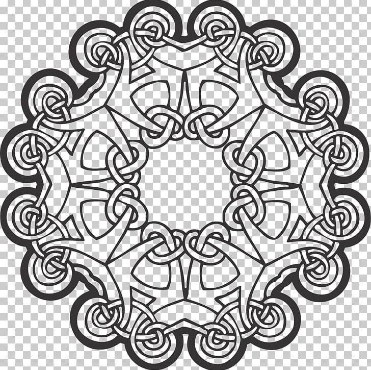 Ornament Celts Sticker Visual Arts PNG, Clipart, Area, Art, Black And White, Celtic Knot, Celts Free PNG Download