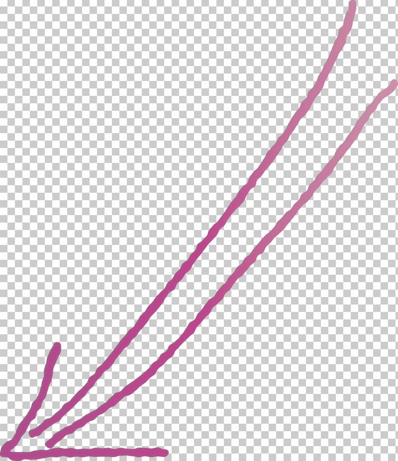 Hand Drawn Arrow PNG, Clipart, Hand Drawn Arrow, Line, Magenta, Pink Free PNG Download