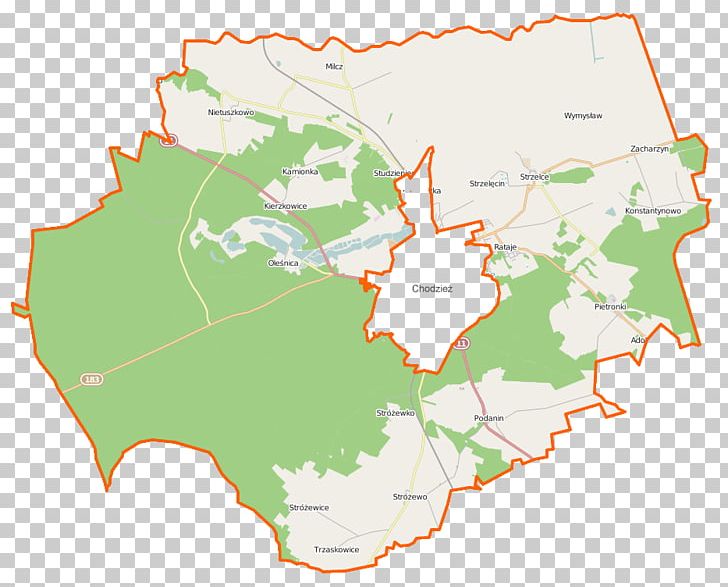 Milcz Stróżewko PNG, Clipart, Area, Ecoregion, Gmina, Greater Poland Voivodeship, Map Free PNG Download