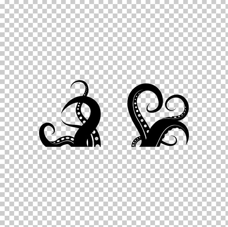 Octopus Silhouette Tentacle PNG, Clipart, Animals, Black And White, Body Jewelry, Clip Art, Decal Free PNG Download