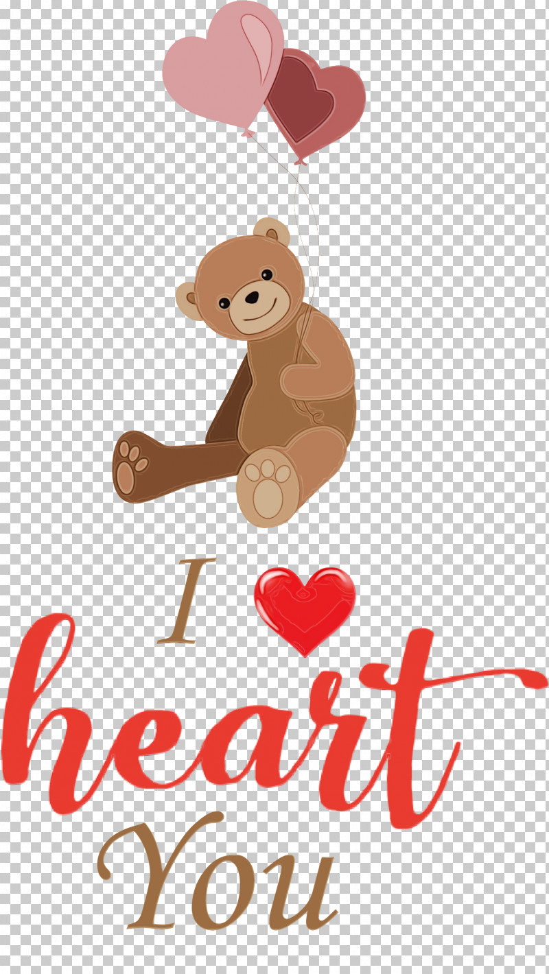 Teddy Bear PNG, Clipart, Bears, Cartoon, Character, I Heart You, I Love You Free PNG Download