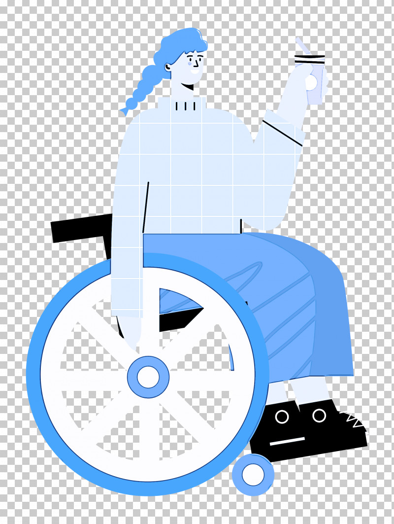 Sitting On Wheelchair Woman Lady PNG, Clipart, Art Museum, Cartoon, Drawing, Lady, Line Art Free PNG Download