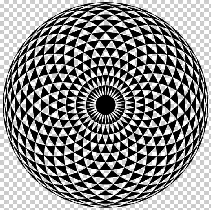 Mandala Toroid Sacred Geometry Torus PNG, Clipart, Ball, Black And White, Circle, Color, Geometry Free PNG Download