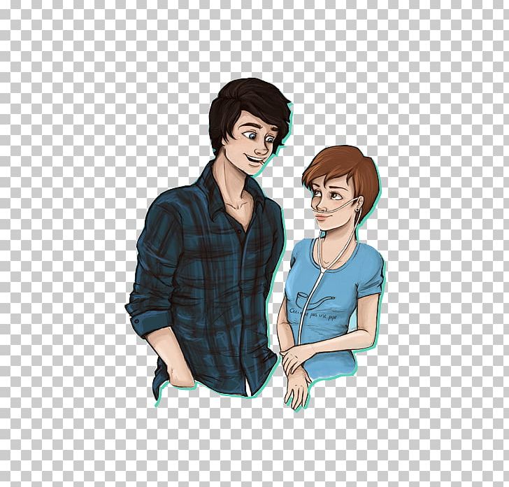 Hazel Grace Lancaster Augustus Waters The Fault In Our Stars Fan Art PNG, Clipart, Art, Augustus Waters, Black Hair, Book, Boy Free PNG Download