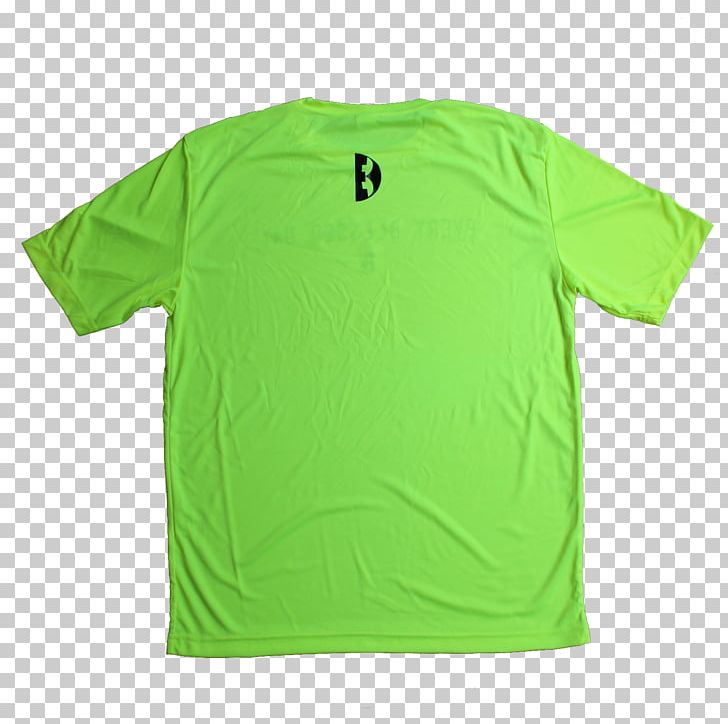 T-shirt Green Sleeve Neck PNG, Clipart, Active Shirt, Clothing, Green, Instagram Neon, Jersey Free PNG Download